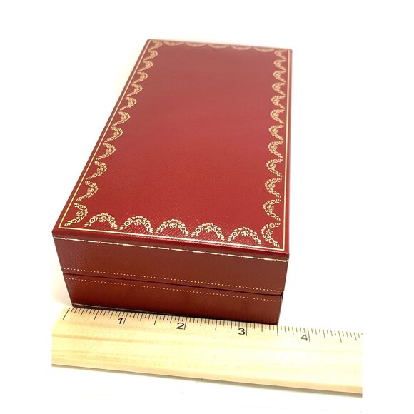 Cartier Glasses Sunglasses Hard Case Red Presentation Box Empty COT80023. - Picture 8 of 12